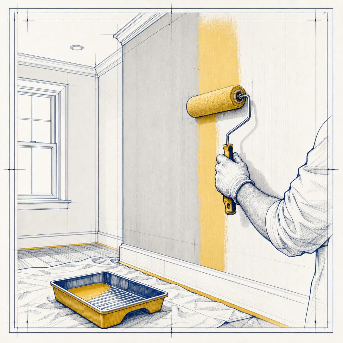 Professional Interior Painting After Renovation in Ontario - Drywall and More